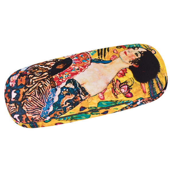Gustav-Klimt-Brillenetui *Dame mit Fächer*
