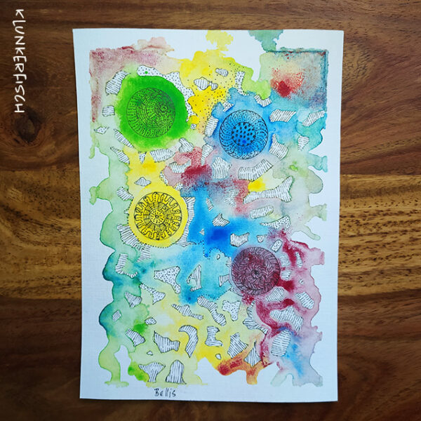 Kunst-Postkarte *Aquarell*